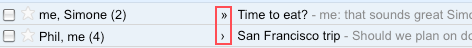 See which messages were sent right to you.